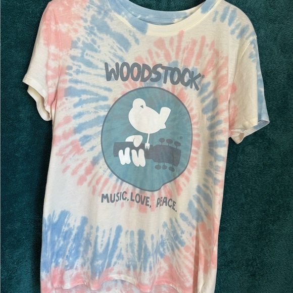 Lucky Brand Pink and Blue Short Sleeve Tees - Picture 1 of 2